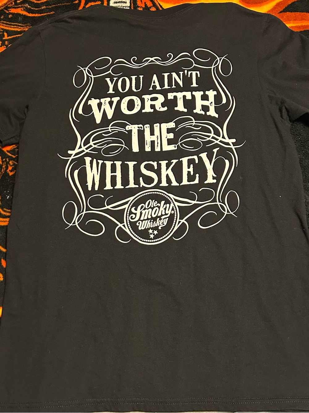 Ole Smoky Graphic Tee - "You Ain't Worth The Whiskey"